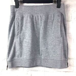Fabletics Gray French Terry Skirt Sz XS
